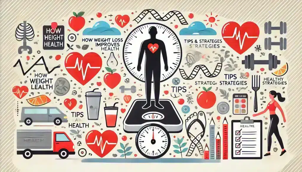 How weight loss improves heart health through healthy lifestyle changes