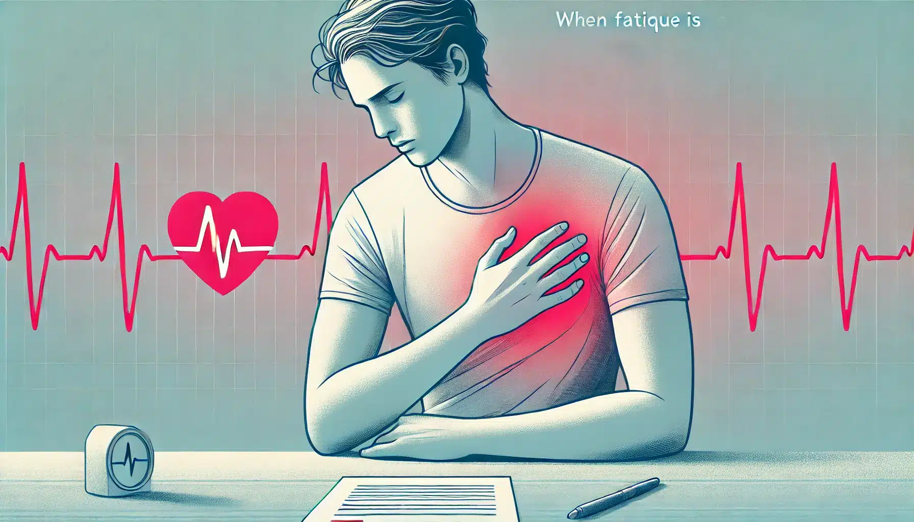 When Fatigue is a Sign of a Heart Problem: Understanding the Warning Signs and Taking Action – fatigue and heart problems, heart health, heart-related fatigue.