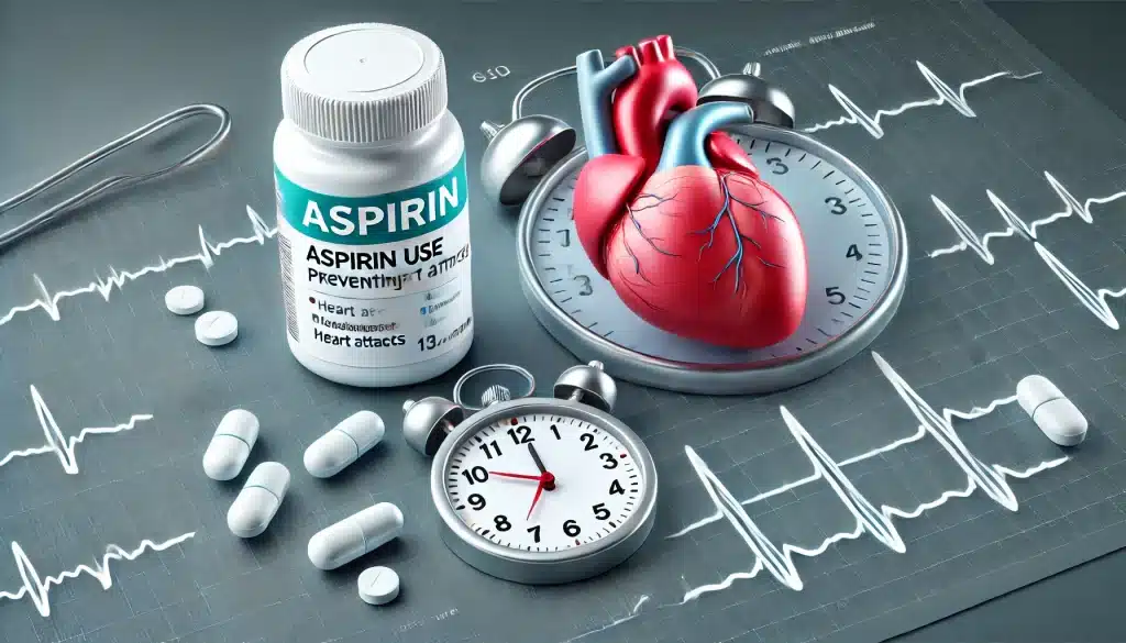 Guidelines for Aspirin Use in Preventing Heart Attacks, safe dosage and timing, aspirin for heart attack prevention